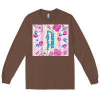 Chestnut respiratory therapist Long Sleeve Tee - TumblerDesignByShophia