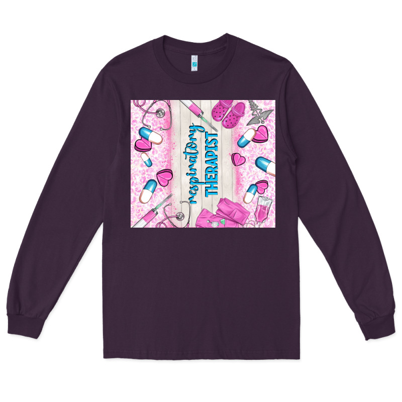 Respiratory Therapist Long Sleeve Tee by TumblerDesignByShophia | Teevron