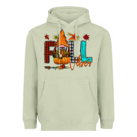 Matcha Fall Vibes Heavyweight Hoodie - CowhideDigitalArt