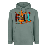 Sage Fall Vibes Heavyweight Hoodie - CowhideDigitalArt