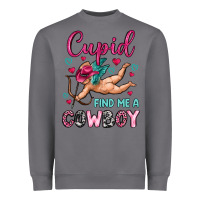Storm cupid find me a cowboy Heavyweight Sweatshirt - OliviaCreatesArt