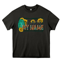 Asphalt he knows my name isaiah 43 1 Heavy Core Tee - NancyCooperArtShop