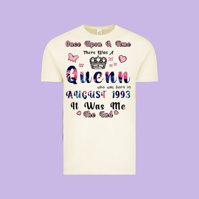 Once Upon A Time There Was A Queen Who Was Born I Vintage Tee Designed By Bettercallsaul