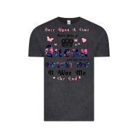 Vintage Black Once Upon A Time There Was A Queen Who Was Born I Vintage Tee - Bettercallsaul