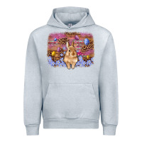 Heather Grey easter bunny egg leopard background Urban Hoodie - Artiststas