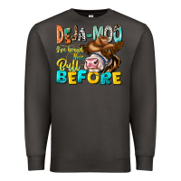 Smoke Deja Moo I've Heard Tih Bull Before Premium Sweatshirt - CowhideDigitalArt