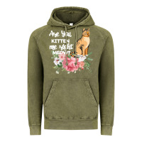 Vintage Olive Cat Maine coon gift kidding kitten meow pussycat Vintage Hoodie - Bettercallsaul
