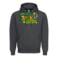 Smoke one lucky mama Zipper Hoodie - FaDigitalArtStudio