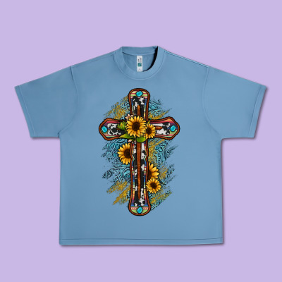 Cross Urban Heavy Tee Designed By Jahusdesignshop