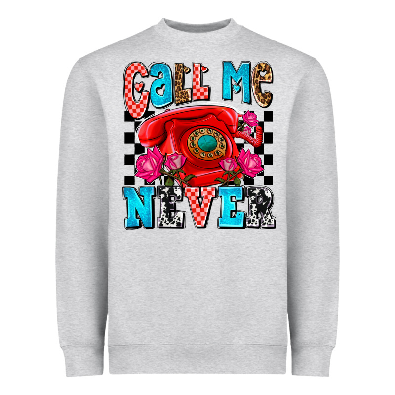 Call Me Never Olivia Heavyweight Sweatshirt by OliviaCreatesArt | Teevron