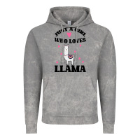 Cloud Rock Llama Just A Girl Who Loves Llamas Vintage Hoodie - Bettercallsaul