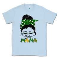 Dusty Blue Lucky Mama Classic Tee - Bettercallsaul