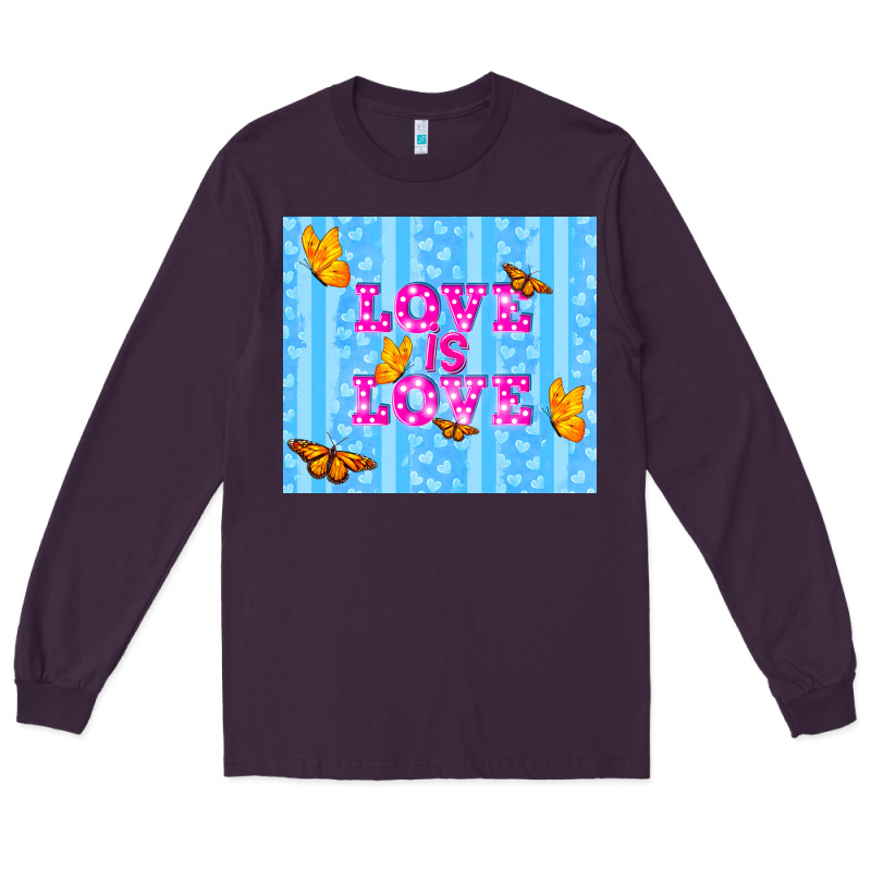 Love Is Love Long Sleeve Tee by TumblerDesignByShophia | Teevron