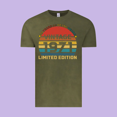 Vintage 1971 Limited Vintage Tee Designed By Bettercallsaul