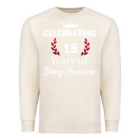 Sandshell 18 years of being awesome, 18 year old birthday gi Premium Sweatshirt - tuanDangUi