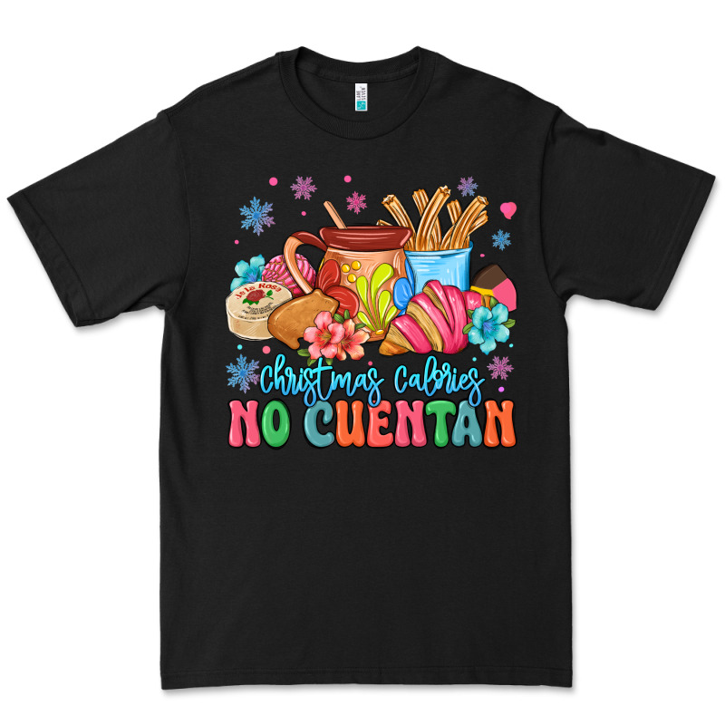 Christmas Calories No Cuentan Mexican Premium Tee by MaliasSmallBusiness | Teevron