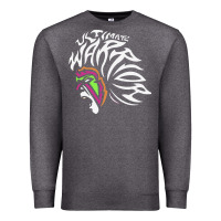 Charcoal Heather ultimate warrior Premium Sweatshirt - tuanDangUi