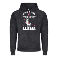 Vintage Black Llama Just A Girl Who Loves Llamas Vintage Hoodie - Bettercallsaul