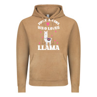 Vintage Camel Llama Just A Girl Who Loves Llamas Vintage Hoodie - Bettercallsaul