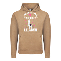 Vintage Coffee Llama Just A Girl Who Loves Llamas Vintage Hoodie - Bettercallsaul