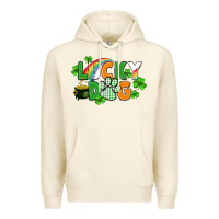 Sandshell lucky dog St. Patricks Day Premium Hoodie - FaDigitalArtStudio
