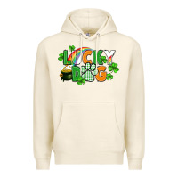 Tofu lucky dog St. Patricks Day Premium Hoodie - FaDigitalArtStudio