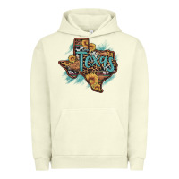 Pigment Pistachio leopard cowhide sunflower texas map Urban Hoodie - Artiststas