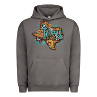 Pigment Tornado leopard cowhide sunflower texas map Urban Hoodie - Artiststas