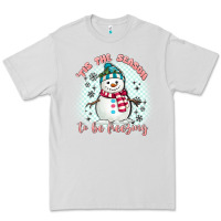 Dove Grey 'tis the season to be freezing Premium Tee - MaliasSmallBusiness