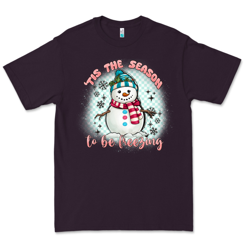 'tis The Season To Be Freezing Premium Tee by MaliasSmallBusiness | Teevron