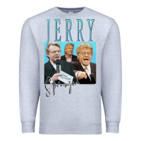 Heather Grey jerry springer Premium Sweatshirt - tuanDangUi