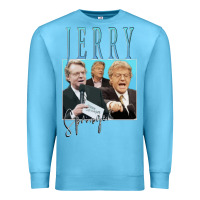 Ocean Blue jerry springer Premium Sweatshirt - tuanDangUi