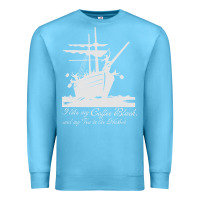 Ocean Blue boston tea party funny Premium Sweatshirt - tuanDangUi