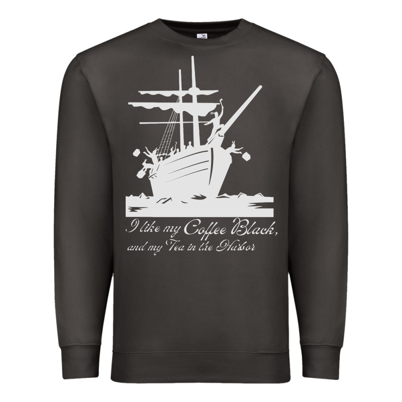 Boston Tea Party Funny Premium Sweatshirt by tuanDangUi | Teevron