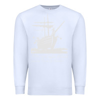 White boston tea party funny Premium Sweatshirt - tuanDangUi