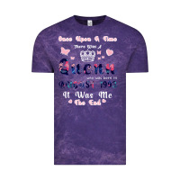 Cloud Purple Once Upon A Time There Was A Queen Who Was Born I Vintage Tee - Bettercallsaul