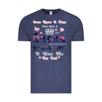 Vintage Denim Once Upon A Time There Was A Queen Who Was Born I Vintage Tee - Bettercallsaul