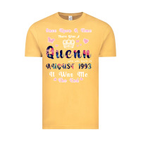 Vintage Mustard Once Upon A Time There Was A Queen Who Was Born I Vintage Tee - Bettercallsaul
