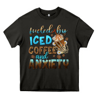 Asphalt fueled by iced coffee and anxiety Heavy Core Tee - NancyCooperArtShop