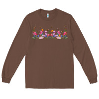 Chestnut wild flowers Long Sleeve Tee - TumblerDesignByShophia