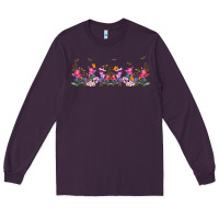 Plum wild flowers Long Sleeve Tee - TumblerDesignByShophia