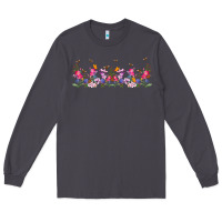 Smoke wild flowers Long Sleeve Tee - TumblerDesignByShophia