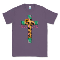 Lavender Believe Cross Classic Tee - Bettercallsaul