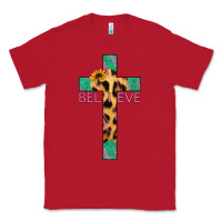 Red Believe Cross Classic Tee - Bettercallsaul