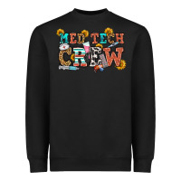 Black med tech crew Heavyweight Sweatshirt - OliviaCreatesArt