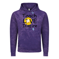 Cloud Purple Teach Love Inspire Vintage Hoodie - Bettercallsaul