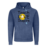 Vintage Denim Teach Love Inspire Vintage Hoodie - Bettercallsaul