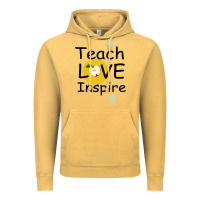Vintage Mustard Teach Love Inspire Vintage Hoodie - Bettercallsaul