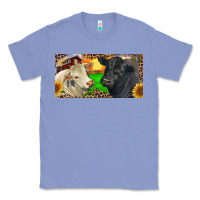Charolais Bull And Black Angus Bull With Farm Classic Tee | Teevron