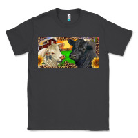 Smoke Charolais Bull And Black Angus Bull With Farm Classic Tee - RanaPortraitStore